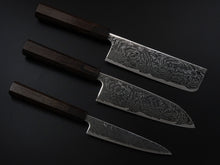 Load image into Gallery viewer, HITOHIRA NICKEL DAMASCUS NAKIRI 165MM TAGAYASAN HANDLE