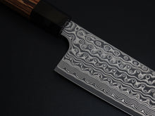 Load image into Gallery viewer, NIGARA SG2 DAMASCUS NAKIRI 180MM WENGE WOOD HANDLE*