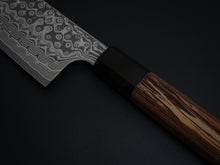 Load image into Gallery viewer, NIGARA SG2 DAMASCUS NAKIRI 180MM WENGE WOOD HANDLE*