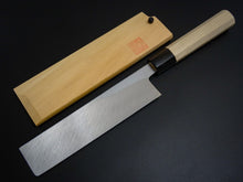 Load image into Gallery viewer, KICHIJI JOSAKU EDO USUBA 195MM OCTAGONAL MAGNOLIA HANDLE**