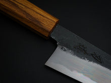 Load image into Gallery viewer, HADO SHIROGAMI-2 SUMI KUROUCHI KO-BUNKA 135MM OAK HANDLE FORGED BY YOSHIKAZU TANAKA*