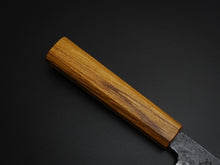 Load image into Gallery viewer, HADO SHIROGAMI-2 SUMI KUROUCHI KO-BUNKA 135MM OAK HANDLE FORGED BY YOSHIKAZU TANAKA*