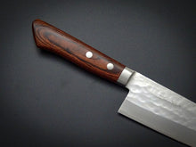 Load image into Gallery viewer, MASUTANI VG-1 GOLD HAMMERED GYUTO 180MM