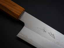 Load image into Gallery viewer, HADO GINSAN SANTOKU 180MM CHERRY HANDLE FORGED BY SHOGO YAMATSUKA*