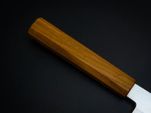 Load image into Gallery viewer, HADO GINSAN SANTOKU 180MM CHERRY HANDLE FORGED BY SHOGO YAMATSUKA*