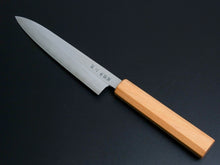 Load image into Gallery viewer, HADO GINSAN PETTY KNIFE 150MM CHERRY HANDLE  FORGED BY SHOGO YAMATSUKA*