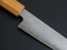 Load image into Gallery viewer, HADO GINSAN DAMASCUS PETTY 150MM SAKURA / CHERRY HANDLE FORGED BY SHOGO YAMATSUKA