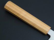 Load image into Gallery viewer, HADO GINSAN DAMASCUS PETTY 150MM SAKURA / CHERRY HANDLE FORGED BY SHOGO YAMATSUKA