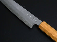 Load image into Gallery viewer, HADO GINSAN DAMASCUS PETTY 150MM SAKURA / CHERRY HANDLE FORGED BY SHOGO YAMATSUKA