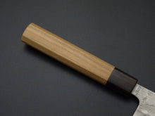 Load image into Gallery viewer, HITOHIRA GINSAN NASHIJI GYUTO 240MM CHERRY WOOD HANDLE