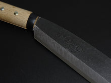 Load image into Gallery viewer, AJIKATAYA KUROUCHI HATCHET 210MM OAK HANDLE (SINGLE BEVEL)