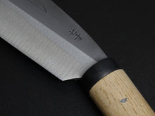 Load image into Gallery viewer, AJIKATAYA KUROUCHI HATCHET 210MM OAK HANDLE (SINGLE BEVEL)