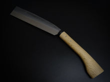 Load image into Gallery viewer, AJIKATAYA KUROUCHI HATCHET 210MM OAK HANDLE (SINGLE BEVEL)