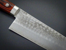 Load image into Gallery viewer, MASUTANI VG-1 GOLD HAMMERED SANTOKU 165MM