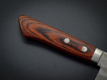 Load image into Gallery viewer, MASUTANI VG-1 GOLD HAMMERED SANTOKU 165MM