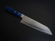 Load image into Gallery viewer, MASUTANI KOKURYU VG-10 HAMMERED DAMASCUS SANTOKU 170MM