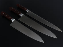 Load image into Gallery viewer, KICHIJI MONO AUS-8 GYUTO 210MM BROWN HANDLE*
