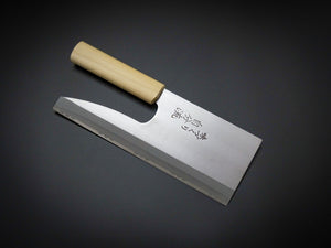 JIBUNRYU STAINLESS STEEL MENKIRI / SOBAKIRI KNIFE 240MM