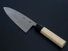 Load image into Gallery viewer, KICHIJI GINSAN-KO SUMINAGASHI DEBA 180MM MAGNOLIA WOOD HANDLE*