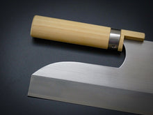 Load image into Gallery viewer, KICHIJI HAMMER FORGED SHIROGAMI-2 SOBAKIRI / MENKIRI 270MM