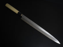 Load image into Gallery viewer, KICHIJI JOSAKU YANAGIBA 330MM MAGNOLIA D-SHAPE HANDLE