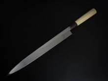 Load image into Gallery viewer, KICHIJI JOSAKU YANAGIBA 330MM MAGNOLIA D-SHAPE HANDLE