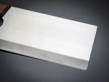 Load image into Gallery viewer, CARBON STEEL  MENKIRI / SOBAKIRI KNIFE 270MM ROSE WOOD HANDLE**