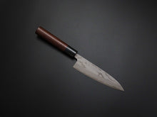 Load image into Gallery viewer, HITOHIRA AOGAMI-2 DAMASCUS PETTY ROSEWOOD HANDLE 135MM
