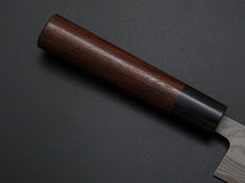 Load image into Gallery viewer, HITOHIRA AOGAMI-2 DAMASCUS PETTY ROSEWOOD HANDLE 135MM