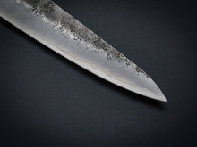Load image into Gallery viewer, KICHIJI GINSAN NASHIJI PETTY KNIFE 135MM WINE RED HANDLE*