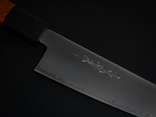 Load image into Gallery viewer, KICHIJI HAP40 KIRITSUKE GYUTO 210MM CUSTOM QUINCE & EBONY WOOD HANDLE
