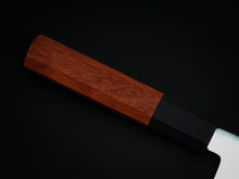 Load image into Gallery viewer, KICHIJI HAP40 KIRITSUKE GYUTO 210MM CUSTOM QUINCE & EBONY WOOD HANDLE