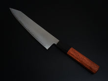Load image into Gallery viewer, KICHIJI HAP40 KIRITSUKE GYUTO 210MM CUSTOM QUINCE & EBONY WOOD HANDLE