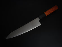Load image into Gallery viewer, KICHIJI HAP40 KIRITSUKE GYUTO 210MM CUSTOM QUINCE & EBONY WOOD HANDLE