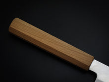 Load image into Gallery viewer, HADO GINSAN KIRITSUKE GYUTO 210MM SAKURA / CHERRY HANDLE FORGED BY SHOGO YAMATSUKA*
