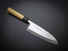 Load image into Gallery viewer, KICHIJI KASUMI DEBA 180MM MAGNOLIA WOOD HANDLE**