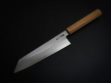 Load image into Gallery viewer, HADO GINSAN KIRITSUKE GYUTO 210MM SAKURA / CHERRY HANDLE FORGED BY SHOGO YAMATSUKA*