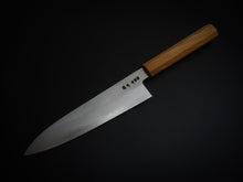 Load image into Gallery viewer, HADO GINSAN GYUTO 210MM SAKURA / CHERRY HANDLE FORGED BY SHOGO YAMATSUKA
