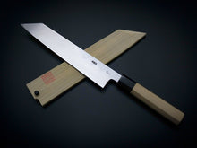 Load image into Gallery viewer, KICHIJI AOGAMI-1 HONGASUMI KIRITUSKE KNIFE 240MM OCTAGONAL HANDLE