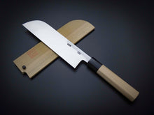 Load image into Gallery viewer, KICHIJI AOGAMI-2 KAMAGATA USUBA 195MM OCTAGONAL HANDLE*