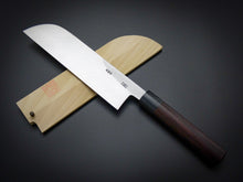 Load image into Gallery viewer, KICHIJI AOGAMI-2 KAMAGATA USUBA 210MM ROSE WOOD HANDLE*