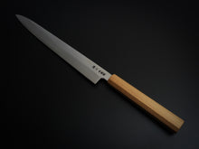 Load image into Gallery viewer, HADO GINSAN SUJIHIKI 270MM SAKURA / CHERRY HANDLE FORGED BY SHOGO YAMATSUKA*
