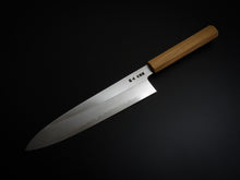 Load image into Gallery viewer, HADO GINSAN GYUTO 240MM SAKURA / CHERRY HANDLE FORGED BY SHOGO YAMATSUKA*