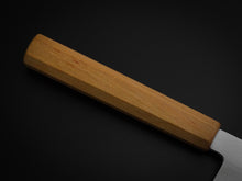 Load image into Gallery viewer, HADO GINSAN KIRITSUKE SUJIHIKI 240MM SAKURA / CHERRY HANDLE FORGED BY SHOGO YAMATSUKA*