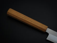 Load image into Gallery viewer, HADO GINSAN KIRITSUKE SUJIHIKI 270MM SAKURA / CHERRY HANDLE FORGED BY SHOGO YAMATSUKA*