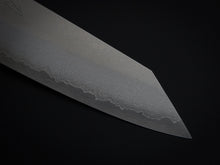 Load image into Gallery viewer, HADO GINSAN DAMASCUS KIRITSUKE SANTOKU 180MM SAKURA / CHERRY HANDLE FORGED BY SHOGO YAMATSUKA*