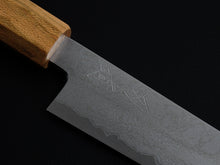Load image into Gallery viewer, HADO GINSAN DAMASCUS KIRITSUKE PETTY 150MM SAKURA / CHERRY HANDLE FORGED BY SHOGO YAMATSUKA*