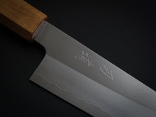 Load image into Gallery viewer, HADO GINSAN KIRITSUKE SANTOKU 180MM SAKURA / CHERRY HANDLE FORGED BY SHOGO YAMATSUKA*