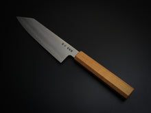Load image into Gallery viewer, HADO GINSAN KIRITSUKE SANTOKU 180MM SAKURA / CHERRY HANDLE FORGED BY SHOGO YAMATSUKA*