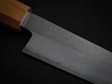 Load image into Gallery viewer, HADO GINSAN KIRITSUKE PETTY 150MM SAKURA / CHERRY HANDLE FORGED BY SHOGO YAMATSUKA*